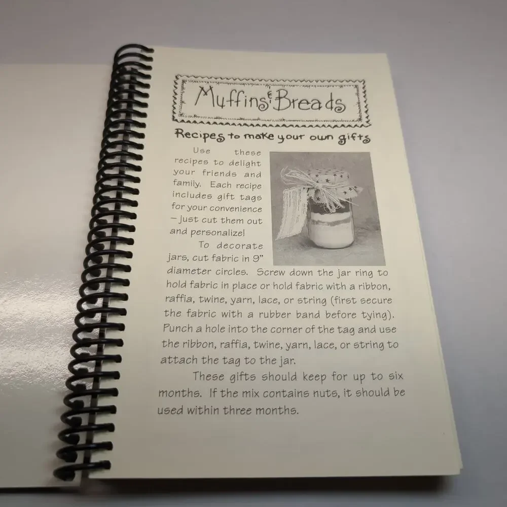 Gifts In A Jar Muffins And Breads Recipes To Make Your Own Gifts Spiralbound - Picture 7 of 10